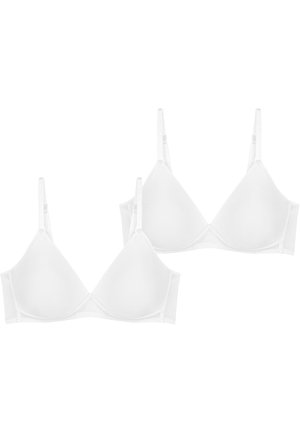 2-PACK - Bøjle-bh - white