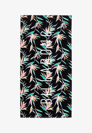 Beach towel - black pebble