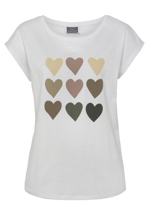 T-Shirt print - weiß