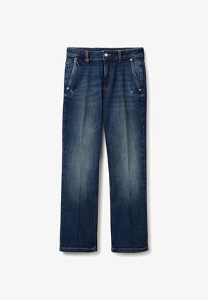 United Colors of Benetton, 4 POCKET STRETCH DENIM, TROMPETTE FIT... - Straight leg jeans - blue