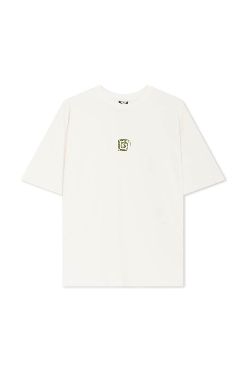 Kaotiko T-shirt print crème