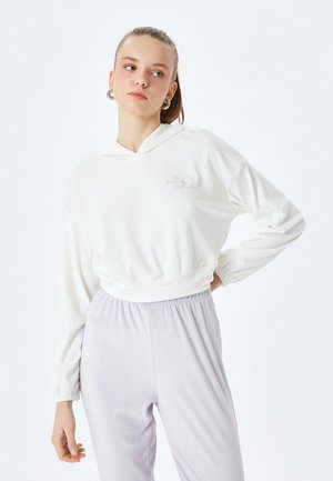 HOODED - Pyjamapaita - beige