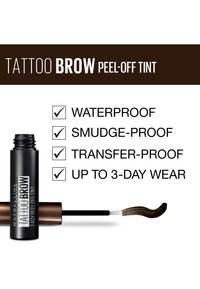 Maybelline New York TWIN-PACK TATTOO BROW EYEBROW COLOR - Wenkbrauwpotlood - medium brown