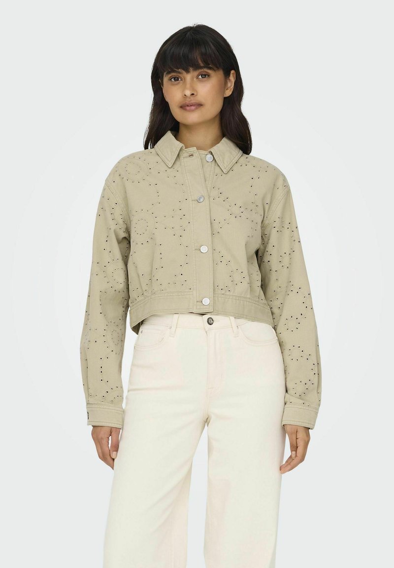 ONLY ONLELENA SHORT - Chaqueta vaquera - trench coat