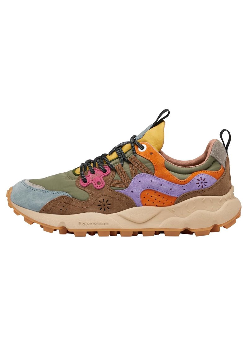 sneakers flower mountain