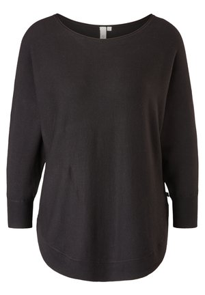 MIT FLEDERMAUSÄRMELN - Trui - black