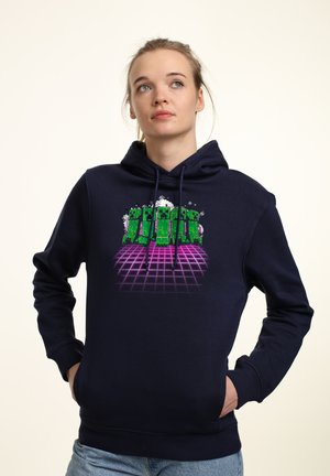 MINECRAFT BORN CREEPING - Hoodie - navy blue
