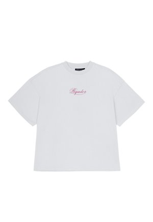 Pegador TUNI OVERSIZED TEE - Print T-shirt - white