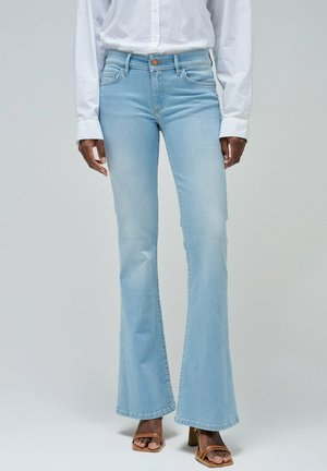 PUSH UP - Jean flare - blau