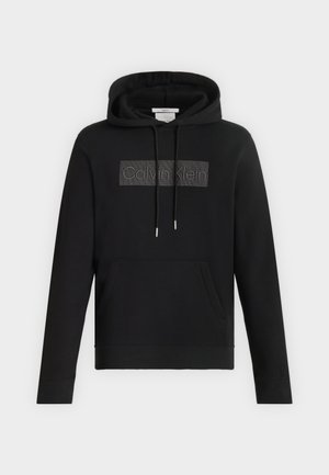 Calvin Klein, GRAPHIC - Jersey con capucha - black