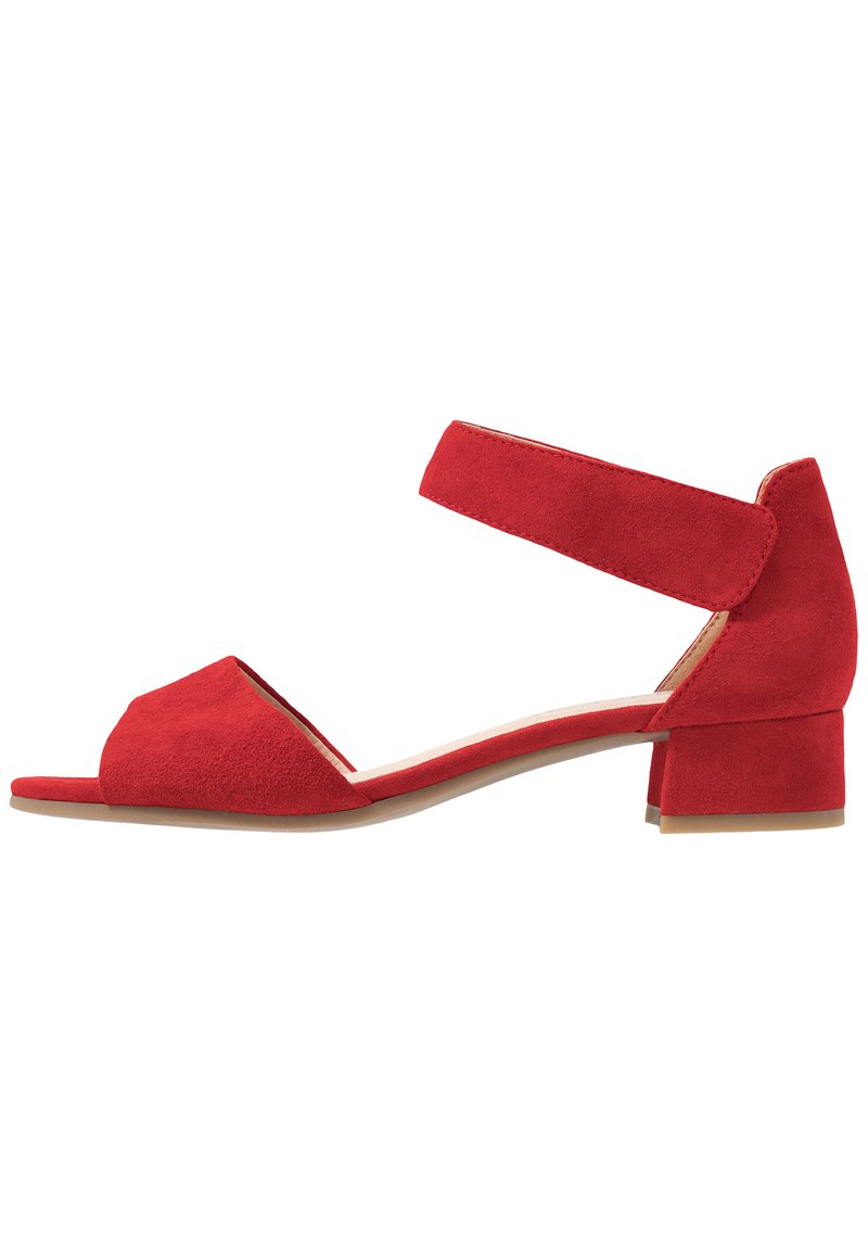 Caprice Riemensandalette Red Rot Zalando De