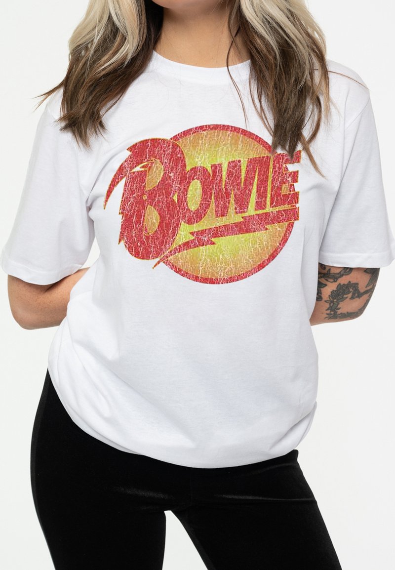Paradiso Clothing DAVID BOWIE DIAMOND DOGS VINTAGE - Print T-shirt - white