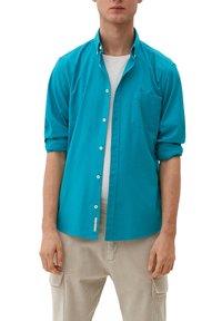 s.Oliver Zakelijk overhemd - blau