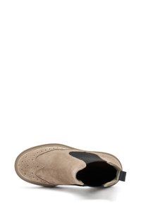 Frau Shoes CHELSEA WITH WING-TIP DETAIL - Tronchetti - grey