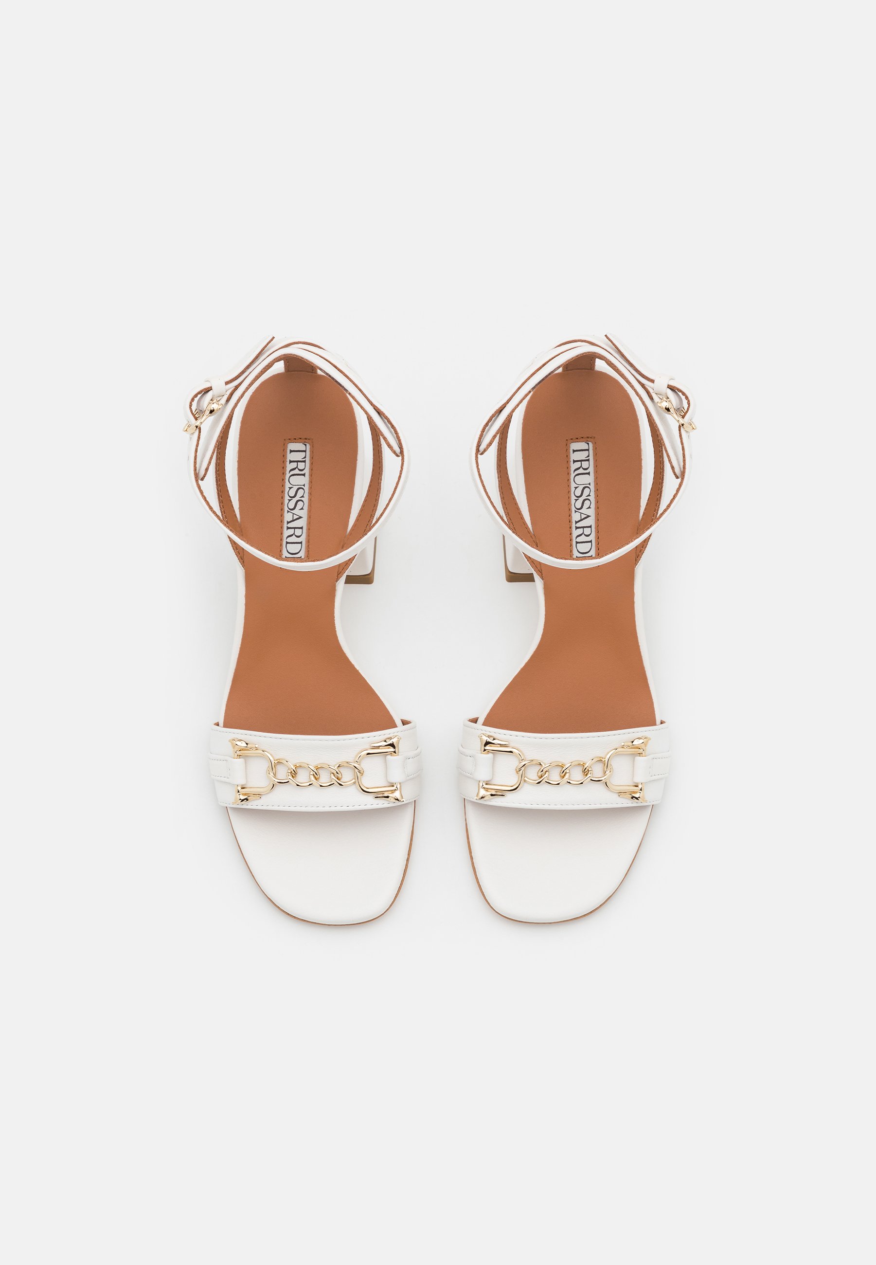 Trussardi NEW - Sandali - white/bianco - Zalando