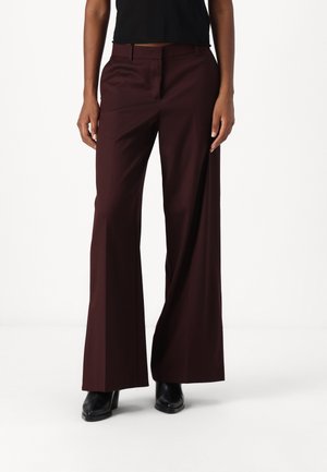 BENEDETTI PANTALONE - Nohavice - bordeaux intenso