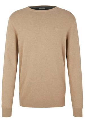 TOM TAILOR Strickpullover - braun