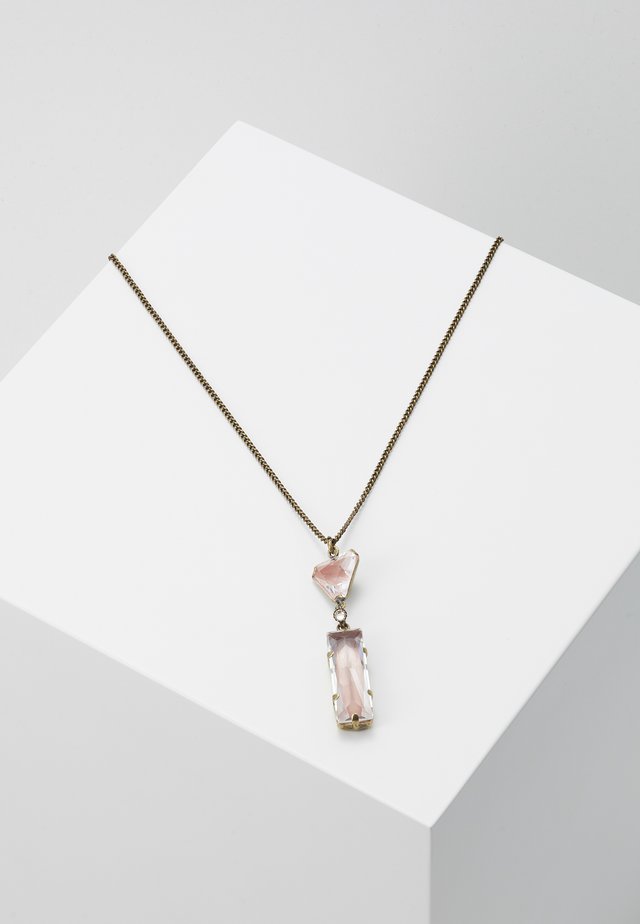 MIX THE ROCKS - Necklace - beige