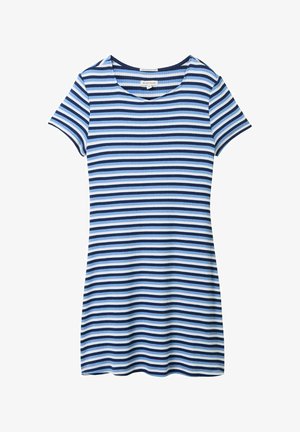 TOM TAILOR, Robe pull - blue