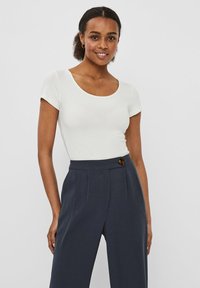 Vero Moda 2ER-PACK - T-shirts basic - snow white
