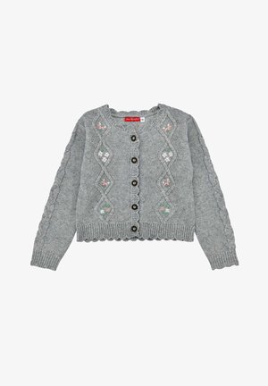 Alpenglück, Cardigan - grau