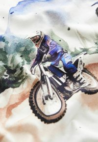 Next LONG SLEEVE 2 PACK - REGULAR FIT SET - Pižama - white blue motorbike