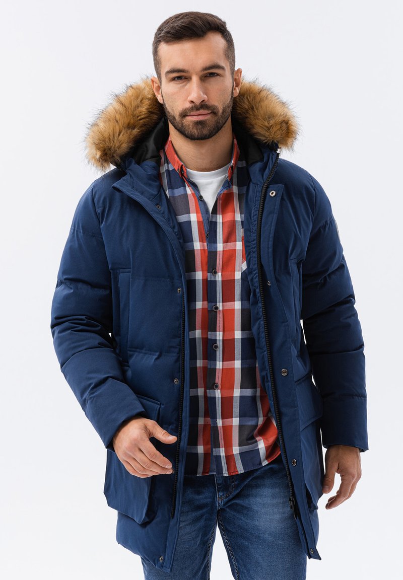 Ombre AND POCKETS - Parka - navy