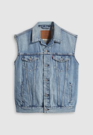 Levi's® RELAXED TRUCKER VEST - Mellény - kentucky blue