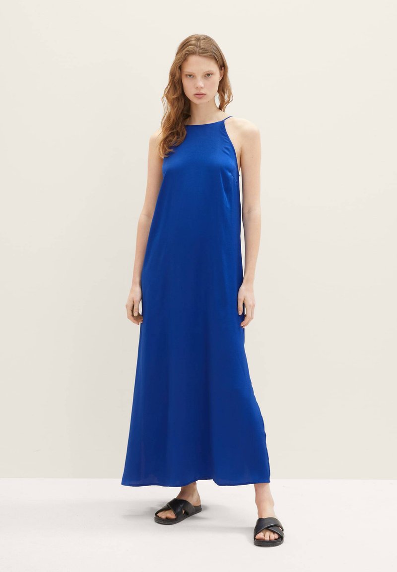 Tom Tailor Denim Maxi-jurk koningsblauw