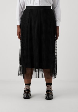 CARLAVINE ELASTIC SKIRT  - A-line skirt - black