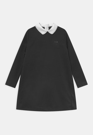 Vestito di maglina - black