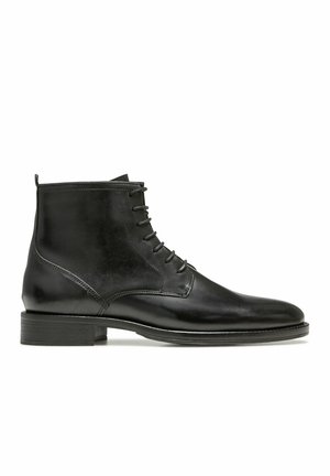 Bottines à lacets - noir