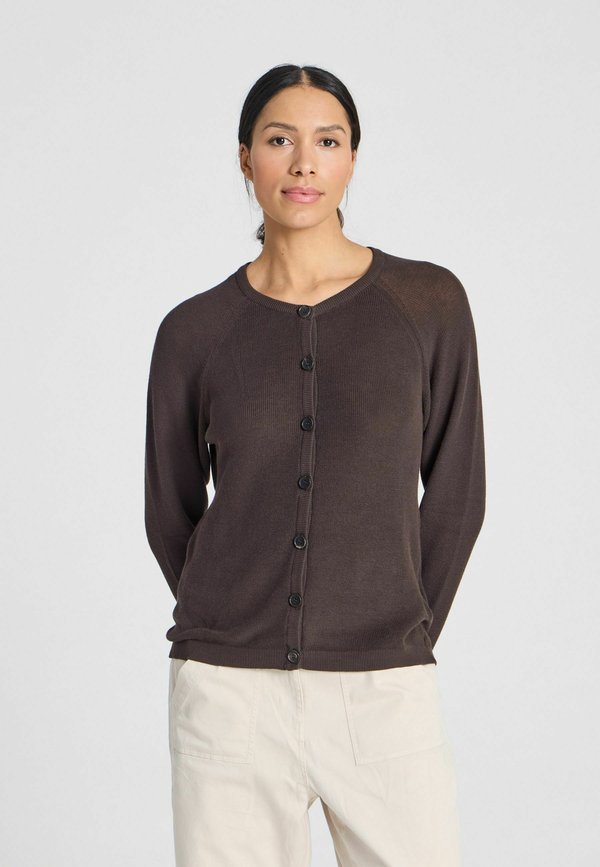 Ella - Strickjacke - mulch