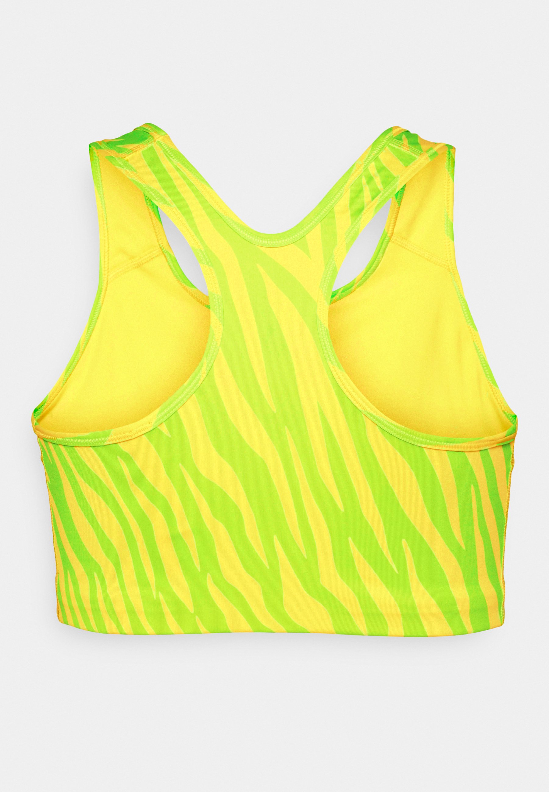 Nike Performance PLUS SIZE BRA - Sport-bh met medium support -  zitron/black/Geel - Zalando.nl
