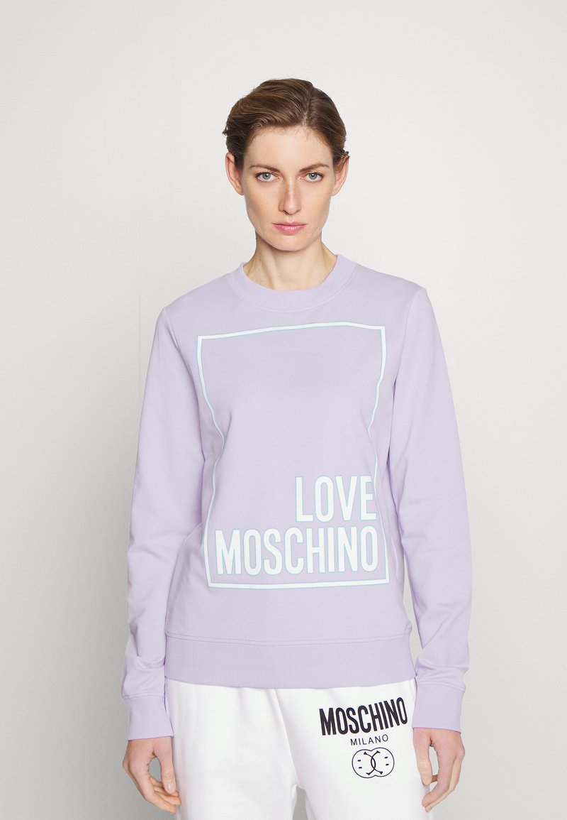 Love Moschino Sweatshirt violet/lila Zalando.de
