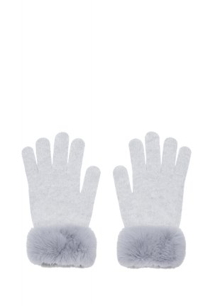 Fingerhandschuh - hellgrau