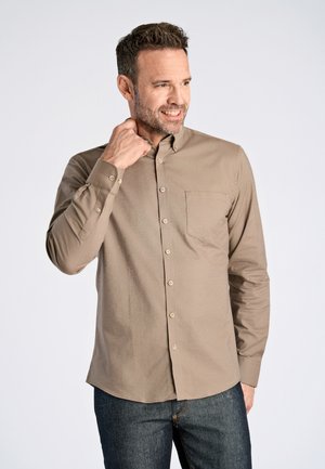 Jack's Sportswear OXFORD SUPERFLEX  - Overhemd - mid stone mix