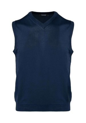 Gilet A Maglia Uomo V-Neck Senza Maniche – In Acrilico, Nylon E Lana, Per Stratificazione Autunno/Inverno
