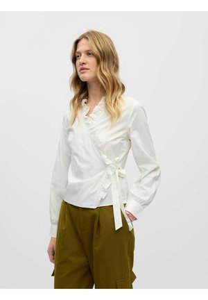 WICKEL GERÜSCHTES - Blouse - cloud dancer