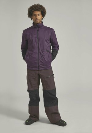 RAVINE METAWOOL 60 HYBR - Down jacket - dark wild berry