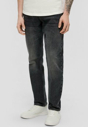 REGULAR FIT MID RISE  - Straight leg jeans - anthrazit