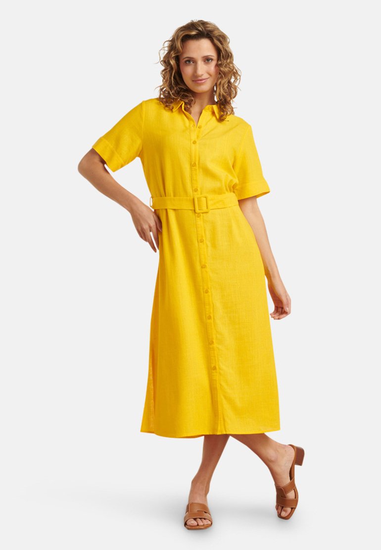 Smashed Lemon Blusenkleid - yellow