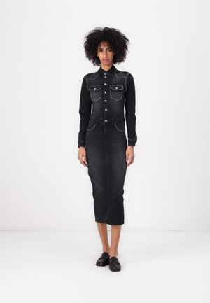LIU JO ABITO LUNGO - Dongerikjole - black denim