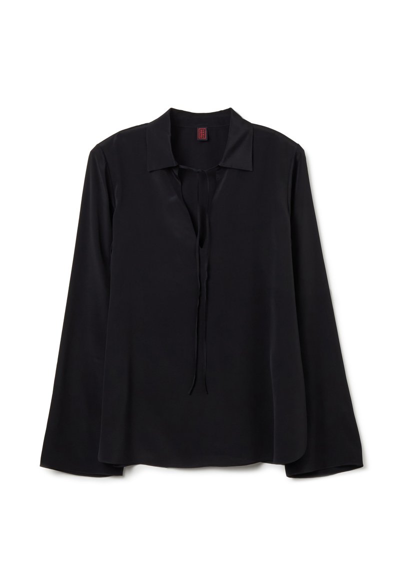 Stefanel Blouse zwart Stefanel Blouse zwart