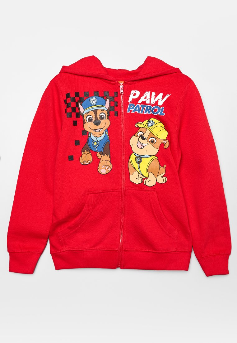 Paw Patrol Sweater met rits rood