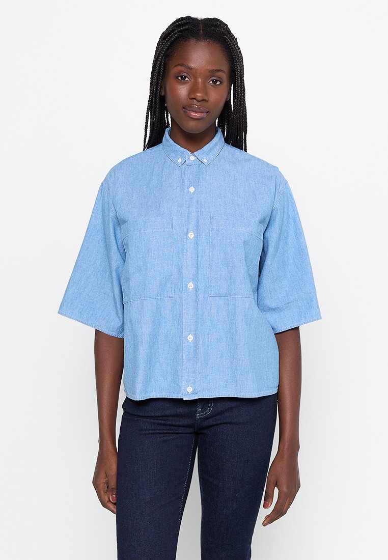 Levi’s® Made & Crafted Overhemdblouse lichtblauw