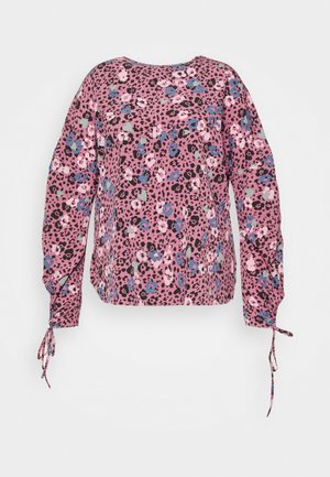 REVERSIBLE BOXY WITH SLEEVE DETAIL - Camisola de manga comprida - multi coloured