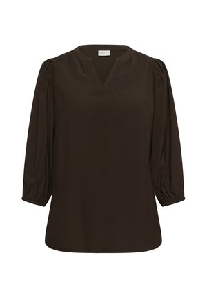 Kaffe Curve, KCALBERTE BLOUSE - Blouse - coffee bean