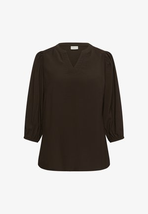 Kaffe Curve, KCALBERTE BLOUSE - Blouse - coffee bean