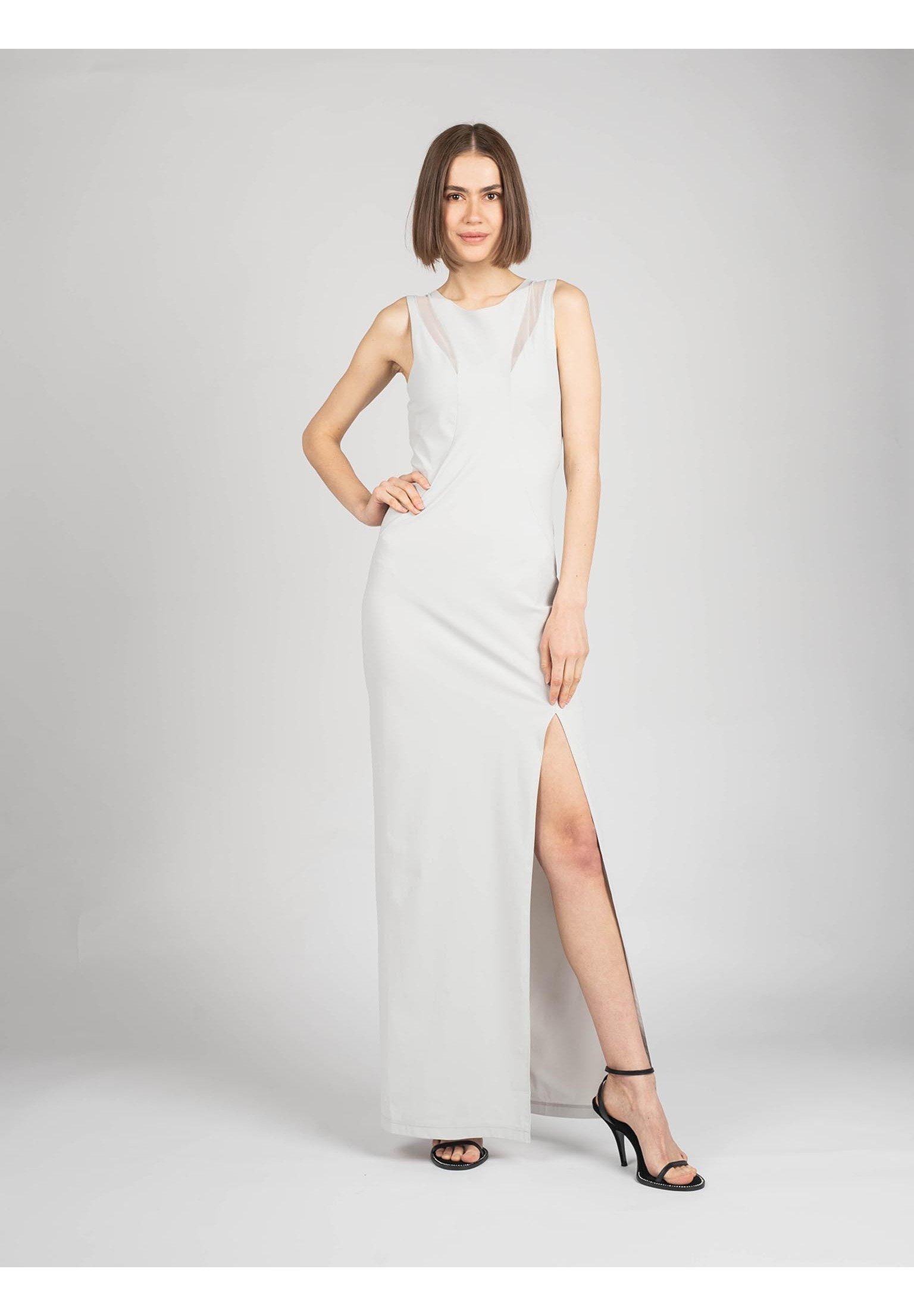 Patrizia Pepe Maxikleid - gris/grau - Zalando.de